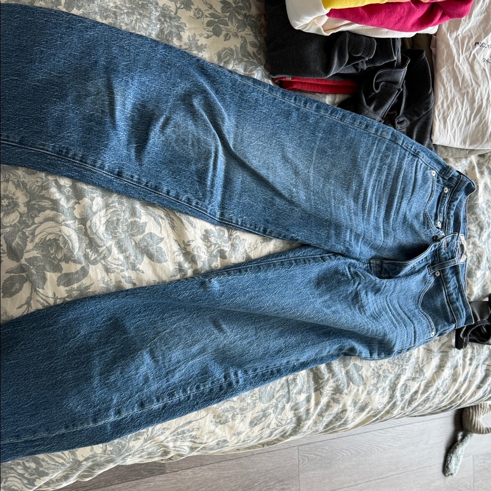 Madewell Blue Relaxed Jeans